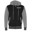 Unisex Heavyweight Varsity Full-Zip Hooded Sweatshirt Thumbnail